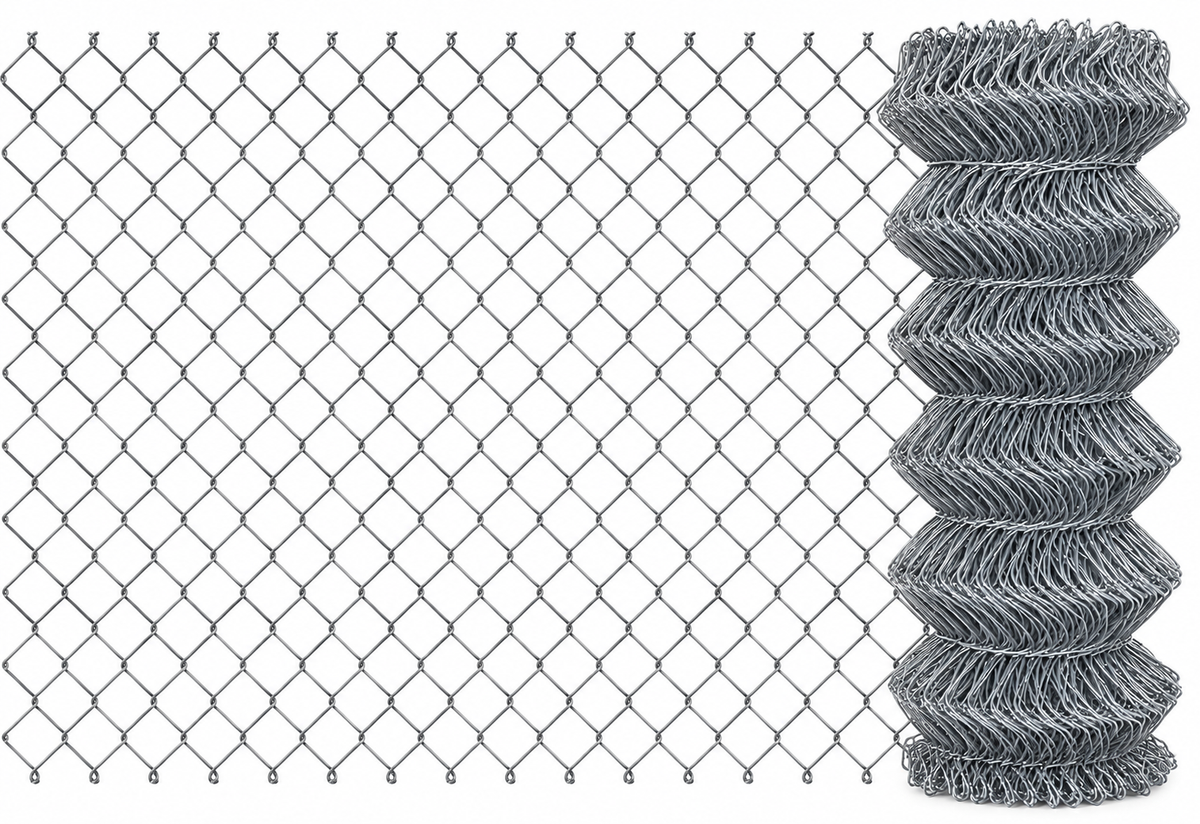 Clôture en grillage en acier galvanisé 2 m x 25 m