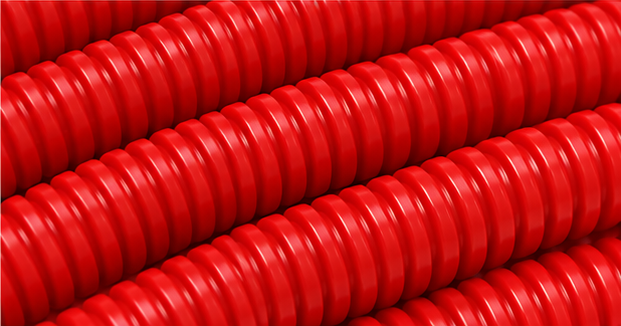 PER Tube gainé rouge chauffage et sanitaire 15 m diam 12