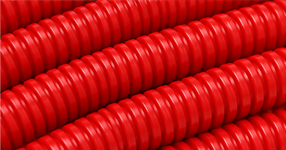PER Tube gainé rouge chauffage et sanitaire 25 m diam 16