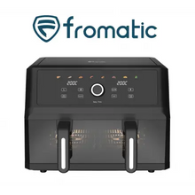 AIR FRYER 11L 2BAC FENETRE NOIR FROMATIC - Friteuse Sans Huile FFRY114N LIVRE DES AUJOURD