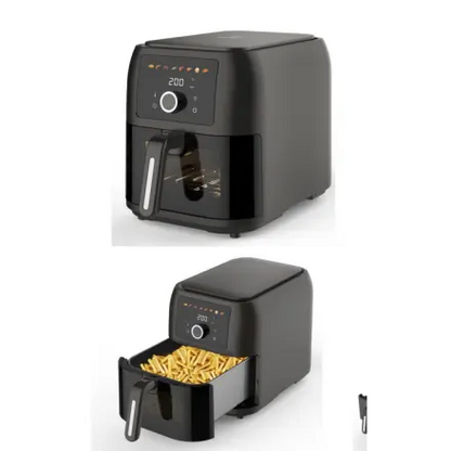 Vue de l’Air Fryer Fromatic 8 litres avec bac unique et fenêtre frontale - kashakazi976.yt