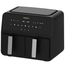 AIRFRYER TACTILE 2CUVES 9L 2400W NOIR HYUNDAI - kashkazi976.yt
