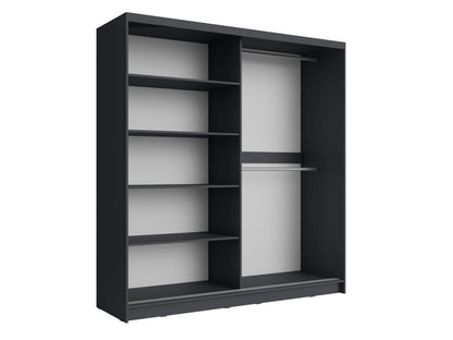 ARMOIRE COULISSANTE BRNO 200x215x60 cm - kashkazi976.yt