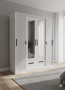ARMOIRE FER W004 COULISSANT 4PORTES - kashkazi976.yt