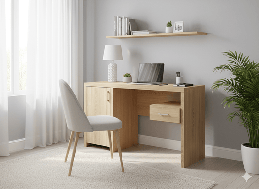 BUREAU LEMUR CHENE 140X80X60 - kashkazi976.yt