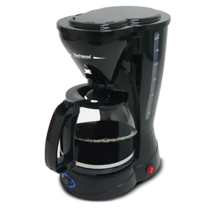 CAFETIERE ELECTRIQUE 10/12T FILTRE PERM. LAVABLE PC 800W - TECHWOOD - Cafetière LIVRE DES AUJOURD