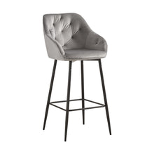 CHAISE BAR B-876 VELOUR GRIS - kashkazi976.yt