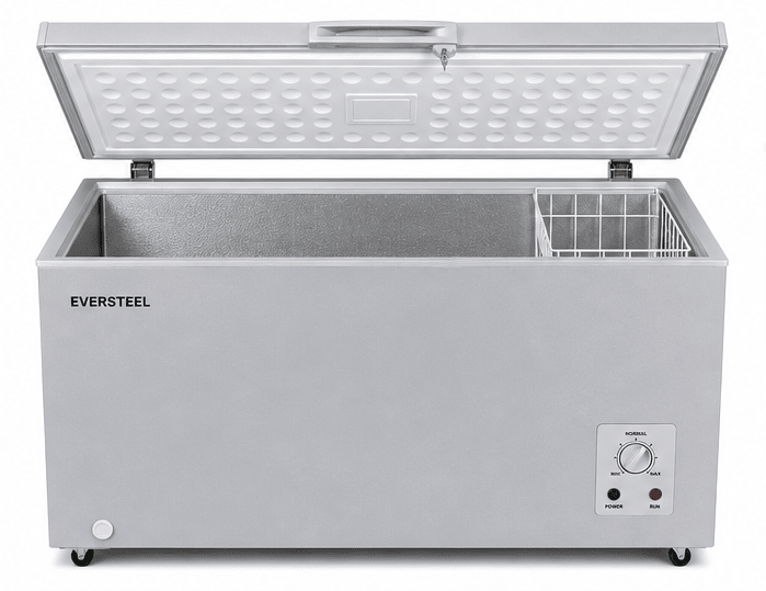 CONGELATEUR COFFRE 287L E STATIQUE EVERSTEEL - kashkazi976.yt