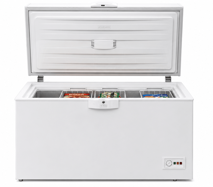 CONGELATEUR COFFRE ARTHUR MARTIN AMCFF1500W - 500L/ A+/ 41dB - kashkazi976.yt