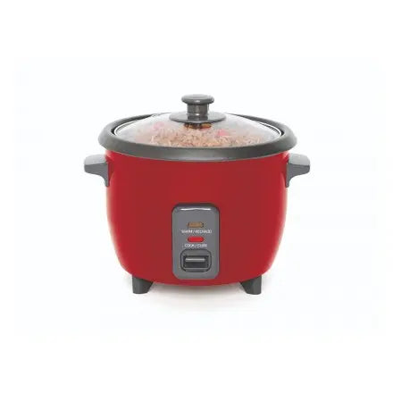 CUISEUR RIZ 1. 5L 500W CUISS. AUTO. FT. GARDER CHAUD+ACC ROUGE FROMATIC LIVRE DES AUJOURD