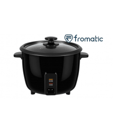 CUISEUR RIZ 1.8L 700W CUISS.AUTO. FT.GARDER CHAUD+ACC NOIR FROMATIC - kashkazi976.yt