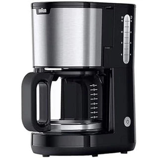 CAFETIERE PURSHINE OPTIBREW 10T AROMACARAFE INOX/NOIRE BRAUN