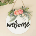 DECO FLEUR BRIDE/WELCOME/TRIANGLE/ROND - kashkazi976.yt