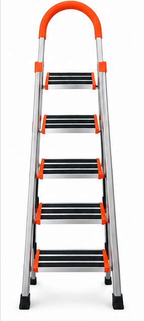Escabeau pliant en aluminium - 6 marches - kashkazi976.yt