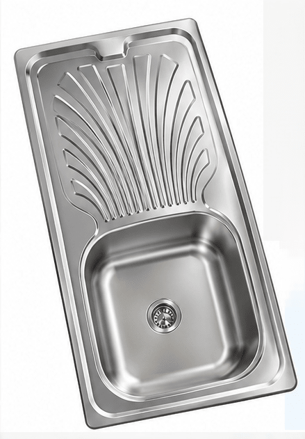 Evier inox apparent 1.5 m x 0.5m - kashkazi976.yt