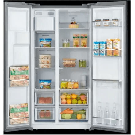 FAM 2P 556L N.FR DIST.E.G MINI BAR INOX FROMATIC - frigo américain - kashkazi976.yt