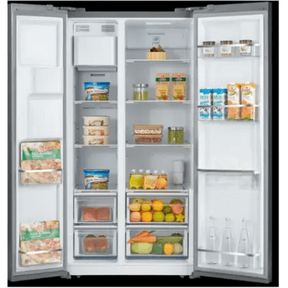 FAM 2P 556L N.FR DIST.E.G MINI BAR INOX FROMATIC - frigo américain - kashkazi976.yt