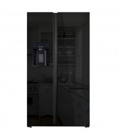 FAM 2P 556L(372L+184L) N.FR. D.E.G. GL.DOOR NOIR E EVERSTEEL - kashkazi976.yt