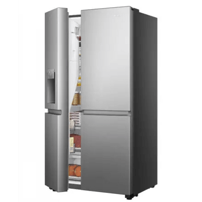 FAM 632L(417+215) E INOX N.FR. DIST.E.G.P. AFF.DIG. HISENSE - Réfrigérateur américain - kashkazi976.yt