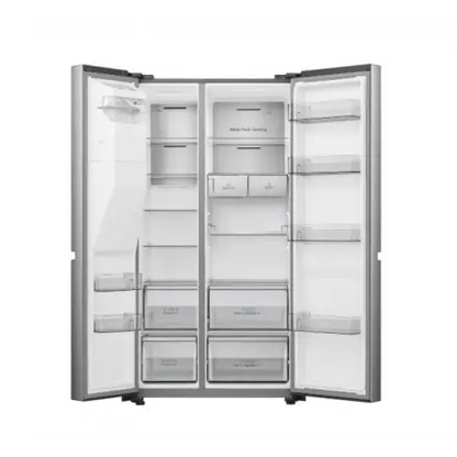 FAM 632L(417+215) E INOX N.FR. DIST.E.G.P. AFF.DIG. HISENSE - Réfrigérateur américain - kashkazi976.yt