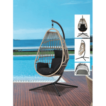 FAUTEUIL EXTERIEUR SUSPENDU Y0112 NOIR - kashkazi976.yt