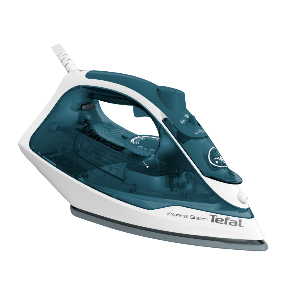 FER A REPASSER VAPEUR EXPRESS STEAM 2400W 270ML BLEUBLANC TEFAL - kashkazi976.yt