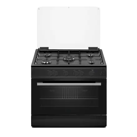 GAZINIERE 5G DONT 1 TRIPLE WOK F. GAZ TB 90X60CM NOIRE FROMATIC - kashkazi976.yt