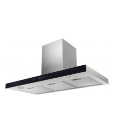 HOTTE DECORATIVE 90CM AVEC FILTRE A CHARBON - NOIR- FROMATIC