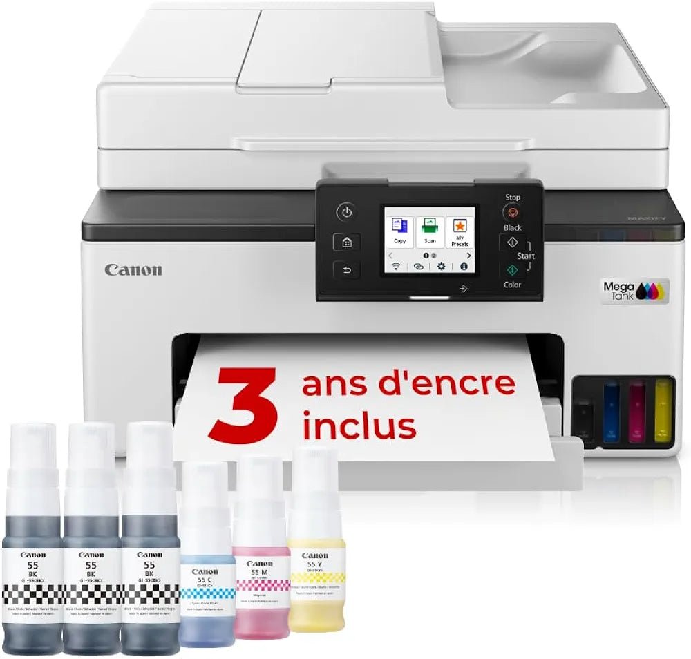 Imprimante Canon MAXIFY GX6550: Performances professionnelles assurées - kashkazi976.yt