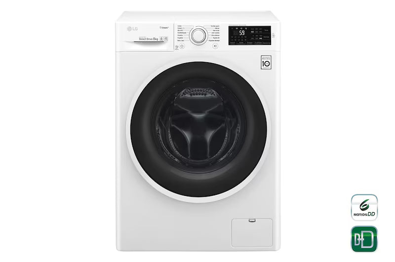 MAL F 8KG 1350TR/MN A SMART DIAGNOSIS+DIRECT DRIVE BLANC - LG
