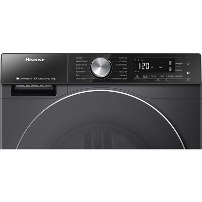 MAL F 12KG 1400TR/MN LAV.VAP. AUTO.DOS INVERTER NOIRE HISENSE - kashkazi976.yt