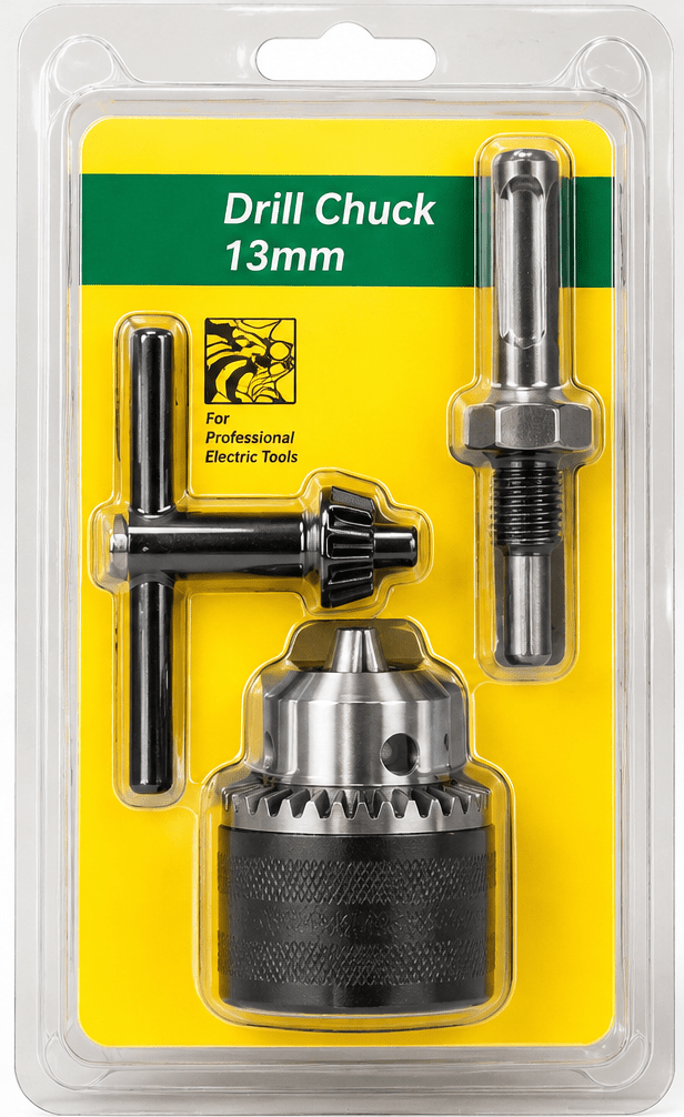 MANDRIN DE PERCEUSE À CLÉ 13 MM - kashkazi976.yt