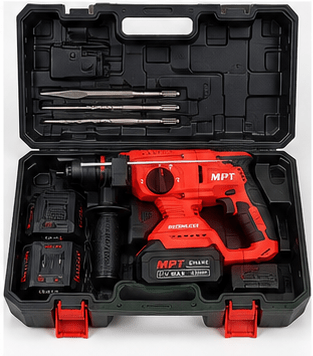 Marteau perforateur sans fil MPT M21S Brushless 21V – 4,0 Ah - kashkazi976.yt
