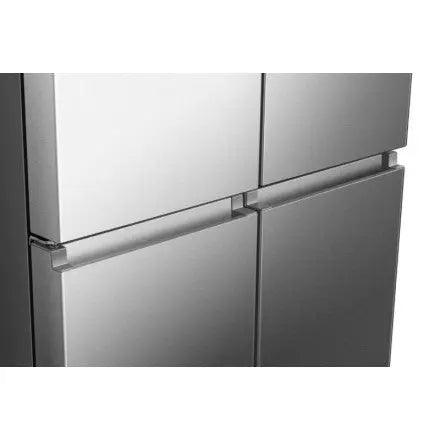 DISTRIBUTEUR D'EAU ÉLECTRONIQUE MULTIDOOR 484L MACHINE À GLAÇONS INOX E HISENSE Neomayotte.yt