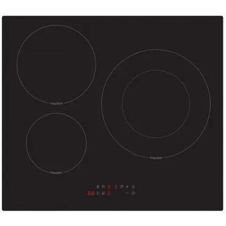 PC 3 VITRO 60CM BLACK GLASS FROMATIC - la plaque vitrocéramique - kashkazi976.yt