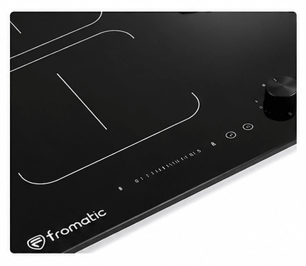 PC MIXTE 1F GAZ 2F INDUC. 60CM BLACK GLASS FROMATIC - kashkazi976.yt