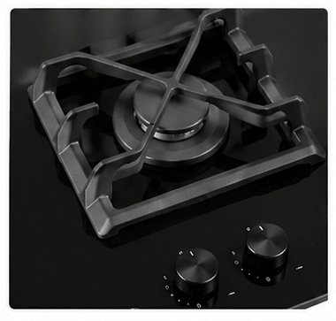 PC MIXTE 1F GAZ 2F INDUC. 60CM BLACK GLASS FROMATIC - kashkazi976.yt