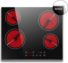 PLAQUE DE CUISSON COOKS PC - D46001 - VITROCERAMIQUE 4 ZONES VERRE - kashkazi976.yt