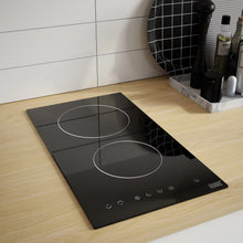 PLAQUE DE CUISSON COOKS PC-D23001 - VITROCERAMIQUE / 2 ZONES / VERRE LIVRE DES AUJOURD