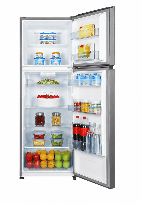 REFRIGERATEUR 2P 325L(252+73) E N.FR. INOX LOOK HISENSE - kashkazi976.yt
