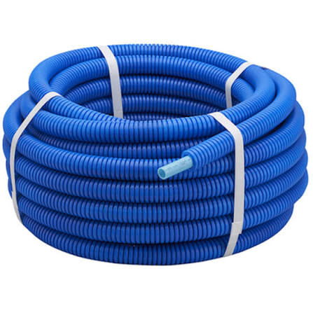 PER Tube gainé bleu chauffage et sanitaire 25 m diam 16