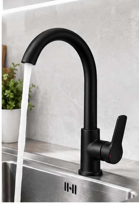 Robinet cuisine astro EDS noire - kashkazi976.yt