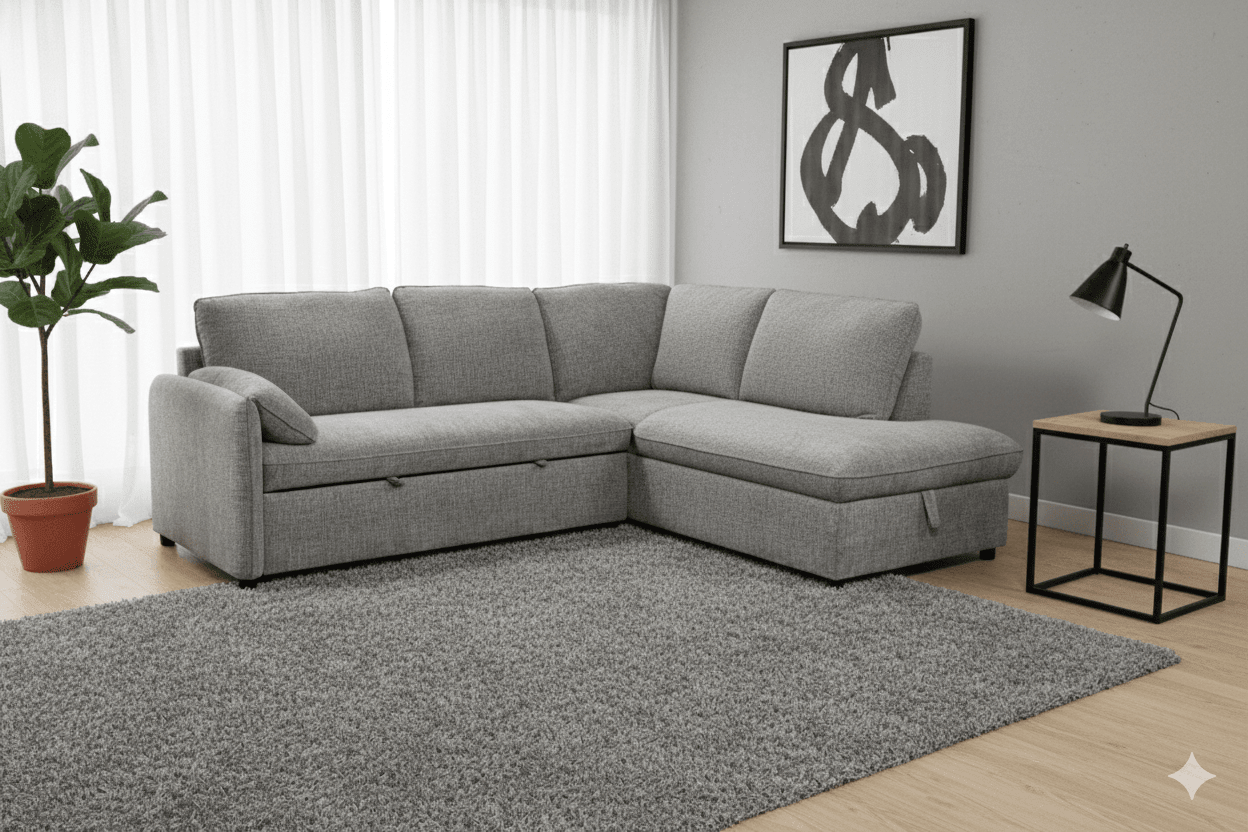 SALON ANGLE CONVERTIBLE /COFFRE KF7825 - kashkazi976.yt