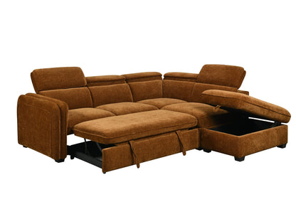 SALON ANGLE CONVERTIBLE /COFFRE KF7845 257X231X81 - kashkazi976.yt