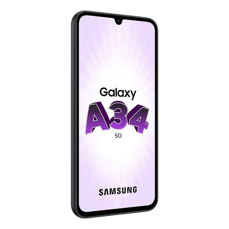 Samsung A346B/DSN Galaxy A34 5G (Double Sim - 6.6", 128 Go, 6 Go RAM) Graphite GRIS - kashkazi976.yt