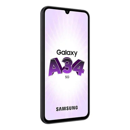 Samsung A346B/DSN Galaxy A34 5G (Double Sim - 6.6", 128 Go, 6 Go RAM) Graphite GRIS - kashkazi976.yt
