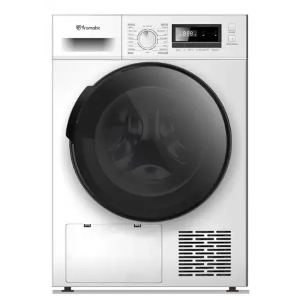SECHE LINGE POMPE A CHALEUR 8KG BLANC FROMATIC LIVRE DES AUJOURD