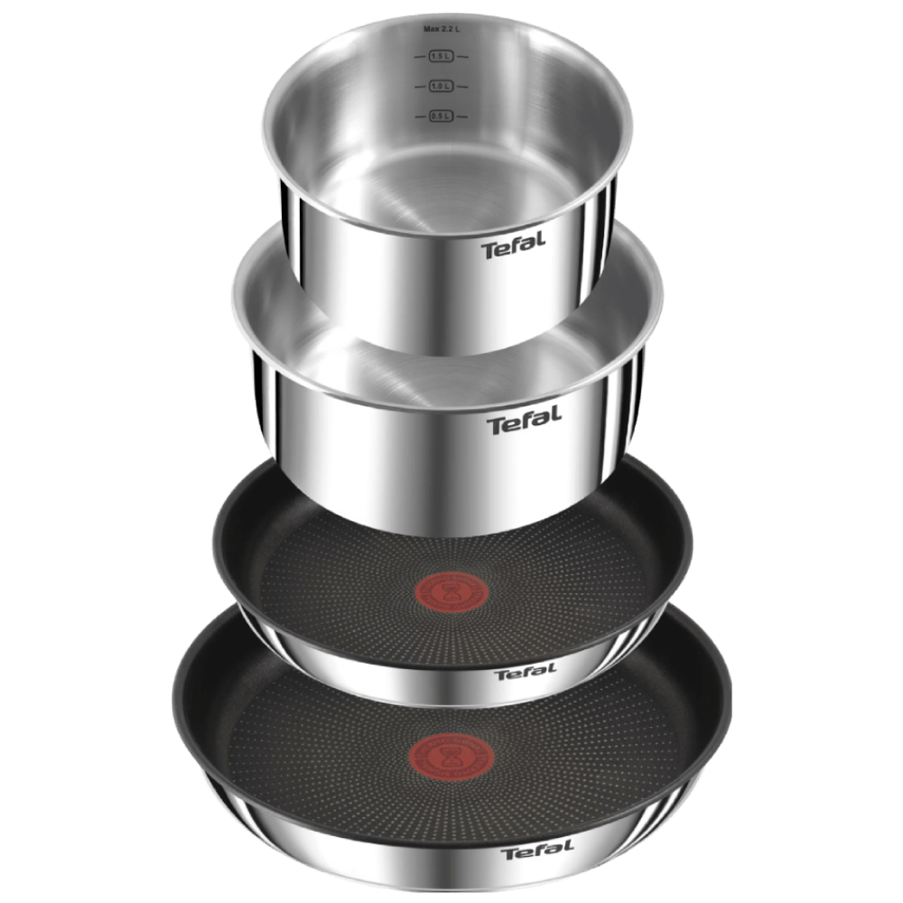 SET 5PCS 2 POEL.+2 CASS.+POIG.AMOV. TT FEU INGENIO EMOTION TEFAL - kashkazi976.yt