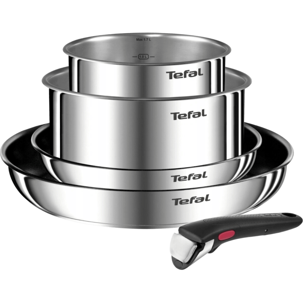 SET 5PCS 2 POEL.+2 CASS.+POIG.AMOV. TT FEU INGENIO EMOTION TEFAL - kashkazi976.yt