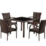 TABLE/4 CHAISES POUR TERRASSE A08/BCX19 - kashkazi976.yt